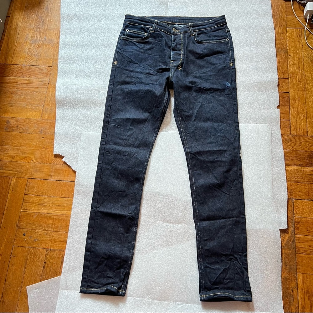 Ksubi The Chitch Jeans size 34 dark blue wash - Picture 3 of 16